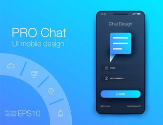 screens and web concept vector image