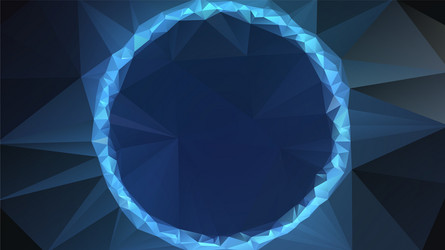 abstract polygon background futuristic triangle vector image