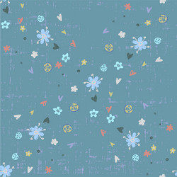 cute abstract seamless pattern with small colorful vector image