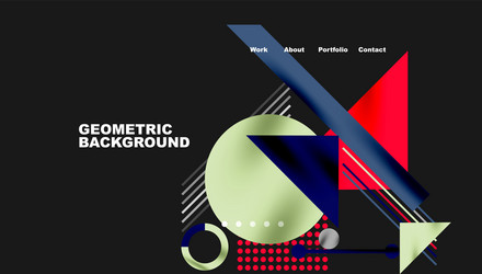 geometric background showcasing sharp lines vector image