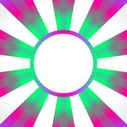 gradient style sunburst pattern background rays vector image