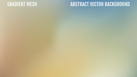 abstract blurred gradient mesh background in blue vector image