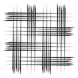 sharp grid pattern abstract intersecting lines vector image