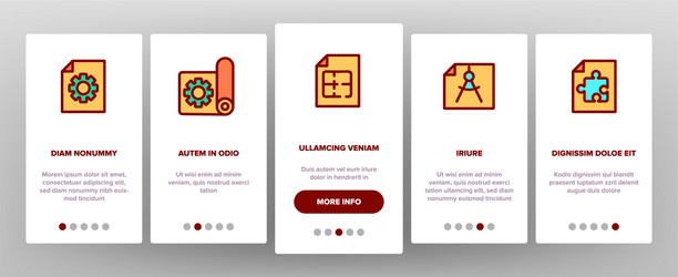 technical documentation onboarding vector image