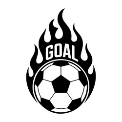 dynamic football and soccer ball icons Vector Image