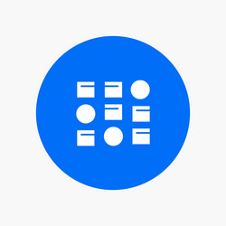 pattern system data science vector image
