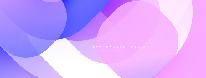 abstract fluid shapes blend creating vibrant vector image