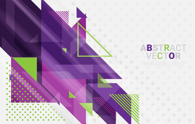 abstract art background with geometric elements vector image