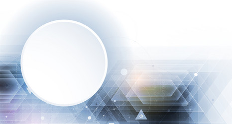abstract internet computer technology business vector image