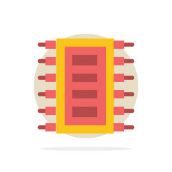 tech hardware chip computer connect abstract vector image