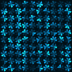 abstract background of triangles vector image