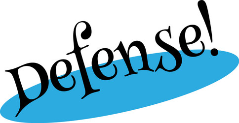 Defense rubber stamp Royalty Free Vector Image