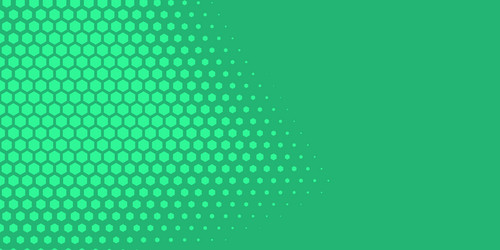 geometric abstract hexagon two color background vector image