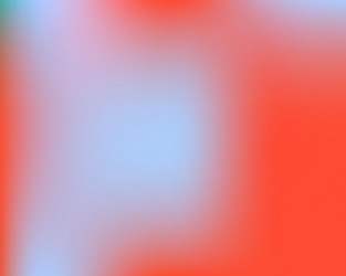 gradient mesh painted in different colors vector image