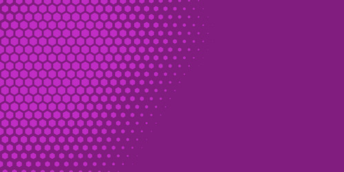 geometric abstract hexagon two color background vector image