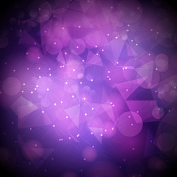 bokeh lights background with mesh design vector image