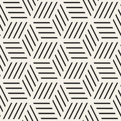 cubic grid tiling endless stylish texture vector image
