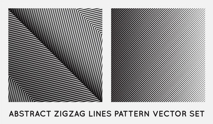 Zigzag Edge Pattern - Sharp Lines vector image