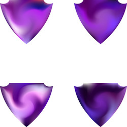chromatic background in form a shape vector image