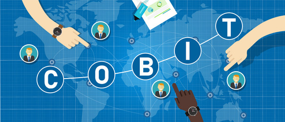 cobit control objectives for information vector image
