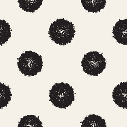 grungy pattern with scattered circle shapes vector image