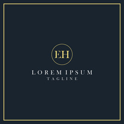 Letter Eh Logo Vector Images (over 2,200)