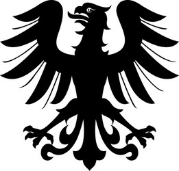 Heraldic Eagle Symbol Vector Image