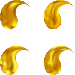 chromatic background in form a shape vector image