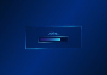 technology background loading screen vector image