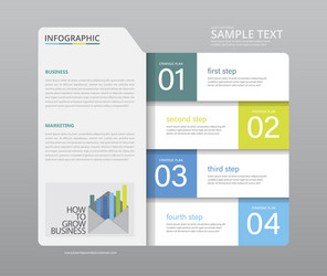 white index document template design vector image