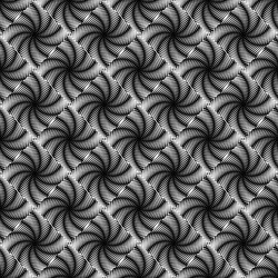 design seamless monochrome vortex twisting pattern vector image