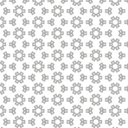 Geometric Hexagonal Pattern vector image