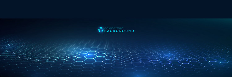 Network Connection Abstract Background vector image