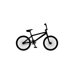 Bicycle symbol vector