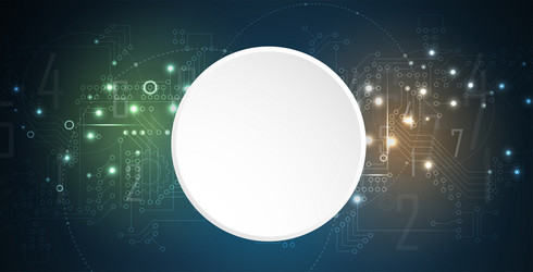 abstract internet computer technology business vector image