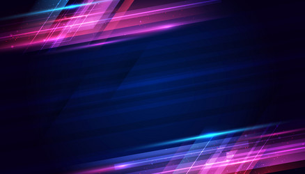 abstract lines of light moving overlapping vector image