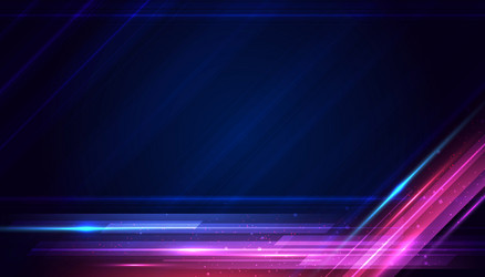 abstract lines of light moving overlapping vector image