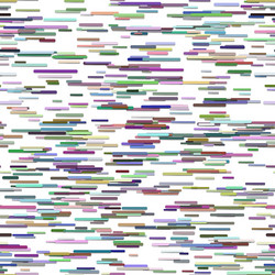 seamless abstract irregular horizontal stripe vector image