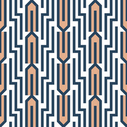 geometric abstract seamless pattern linear motif vector image