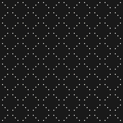 minimalist seamless pattern dots in diagonal grid vector image
