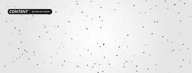 technology horizontal background with triangles vector image