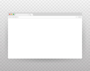browser window or web vector image