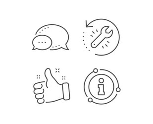 recovery tool line icon backup data sign restore vector image