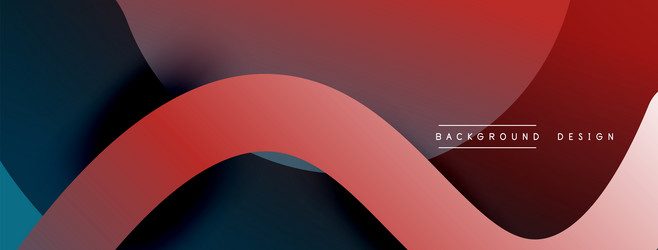 abstract overlapping lines and circles geometric vector image