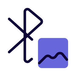 easy way to sharing images with bluetooth vector image