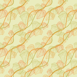 autumn macro leaf of maple background vector image