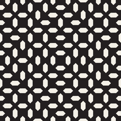 Geometric Ethnic Lattice Pattern vector image