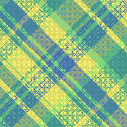 tartan plaid pattern with texture and summer color vector image
