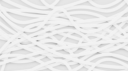 white abstract papercut background with drop vector image
