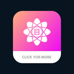 data science dollar mobile app vector image